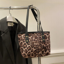 (Brown) Style Street Modern Large Tote Bag In Black Brown And Coffee Colors For Fashion Everyday