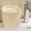 Desktop Trash Can Plastic Multifunktional Mini Mülleimer mit Drainage für Home Office Wohnzimmer 7