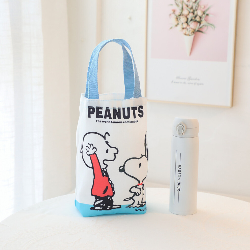 (White Head Snu, Small) Cartoon Print Snoopy Canvas Hanging Bag With Multifunction Storage Use Daily For-image-OPC-PJ9D2XT-NEW
