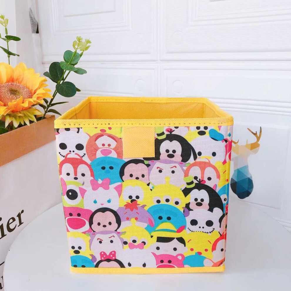 (Style36) Foldable Storage Box With Stitch Hello Kitty Print Design For Organization Desk-image-OPC-PJ9D6B5-NEW