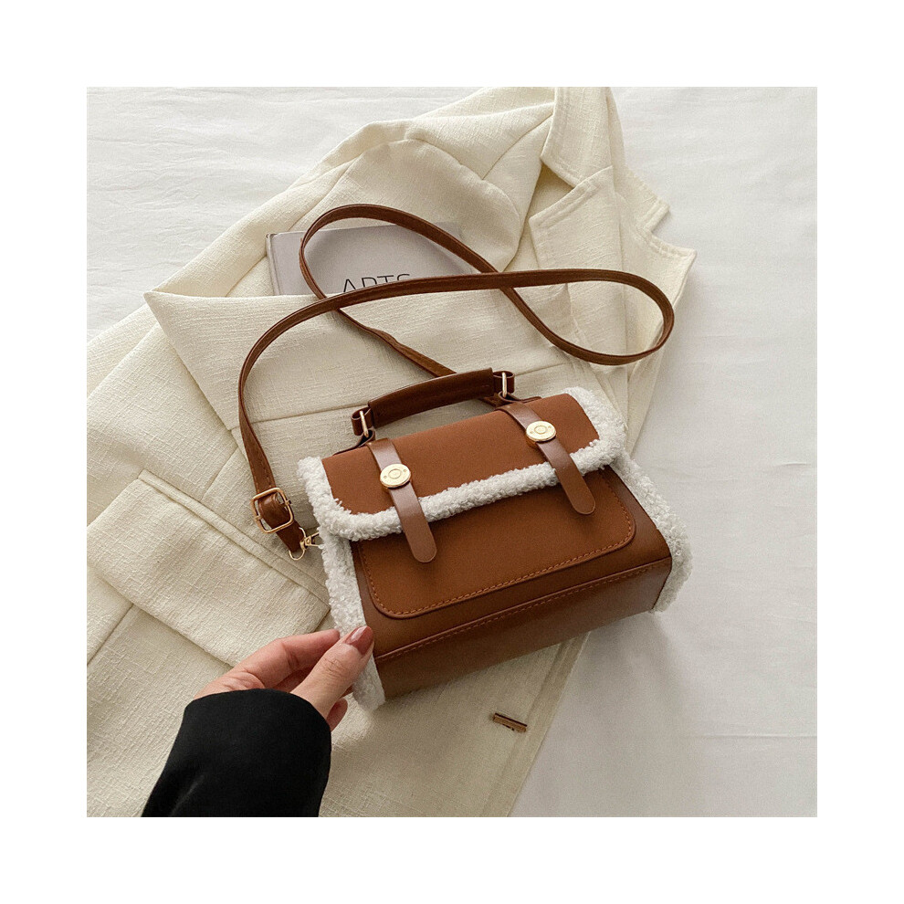 (Brown) Fashionforward Small Square Bag For Women With Trendy Design And Comfortable Soft Structure-image-OPC-PJ9D6M7-NEW