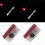 (2.00) 2x Car Door Led Projector For Mercedes Benz Gls/glc/glb/gla/a/b/c/e- 1