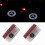(3.00) 2x Car Door Led Projector For Mercedes Benz Gls/glc/glb/gla/a/b/c/e- 1