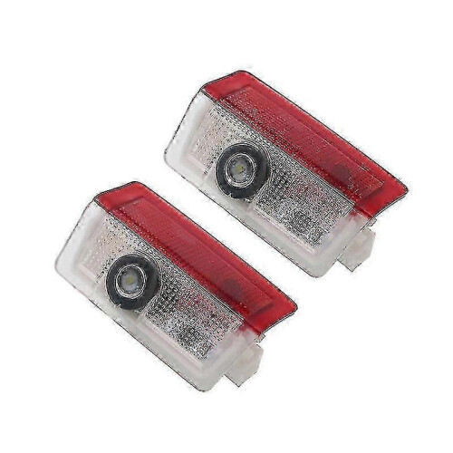 (4.00) 2x Car Door Led Projector For Mercedes Benz Gls/glc/glb/gla/a/b/c/e- 1