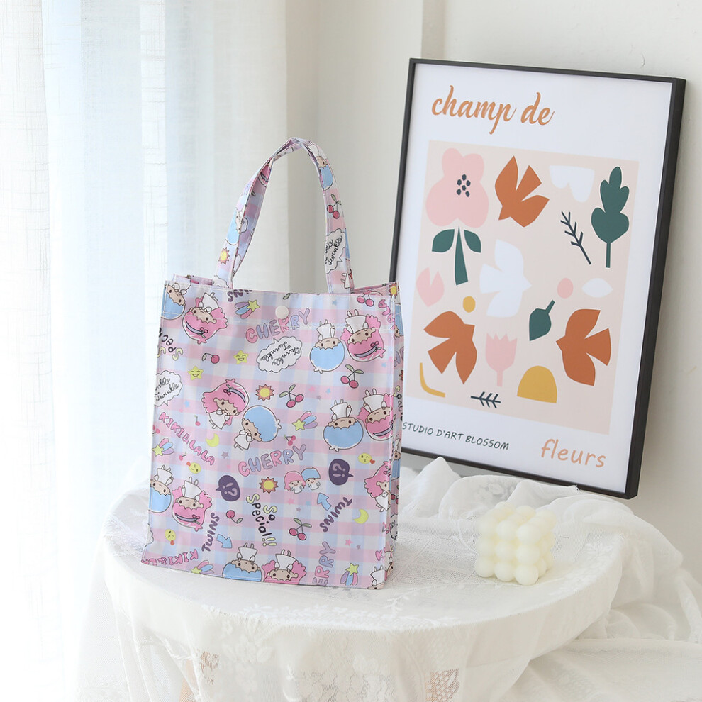 (Cherry Twins, Small) Pochacco Print Cute Waterproof Handheld Bag For Toiletries Daily Essentials And-image-OPC-PJ9D78M-NEW