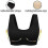 (S, Multicolor) 3 Pack (tm) - The Ultimate Comfort Bra. Seamless Support Comfort Sport 2