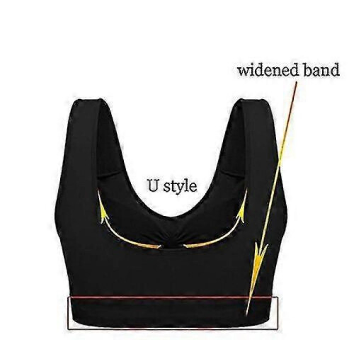 (S, Multicolor) 3 Pack (tm) - The Ultimate Comfort Bra. Seamless Support Comfort Sport 2
