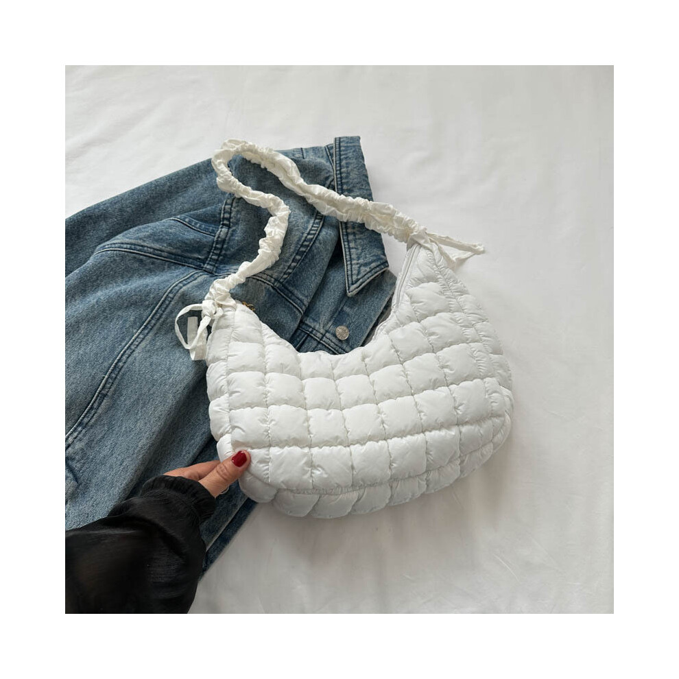 (White) And Stylish Trendy Oxford Fabric Large Capacity Shoulder Tote Use For Everyday-image-OPC-PJ9D8CK-NEW