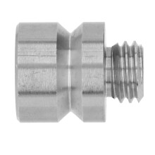 Total Station Prism Adapter 5/8in 11 Gewinde 22mm Länge Quick Release Adapter für RTK GPS-Messwerkzeug
