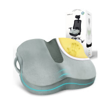 Travel faciliter la mmoire en mousse orthopdique COCCYX SEAT COSSION COSSION DU SEAT POUR LES PARE DU DOAL ET SCIATICON REMEAU DE PONNEUR DES C