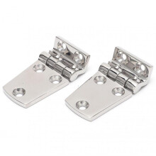 Stainless Steel Boat Door Hinges - Durable and Anti-Rust Cabinet and Ship Hinges (2pcs)