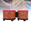 Ensemble de bongos 5 pouces et 6 pouces - texture orange 16