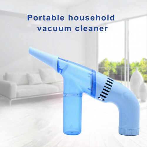 (White) Wireless Handheld Vacuum Cleaner Powerful Cleaning Mini Size Desktop Versatile Portable Cleaner for Home Car 1