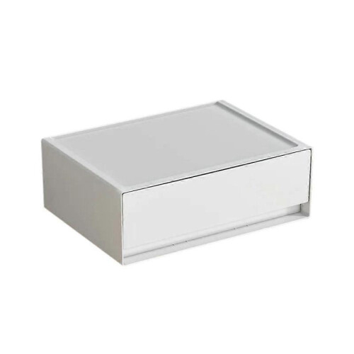 Stackable Desktop Organizer Large Capacity Drawer Storage Box School Stationery Sundries Organizer