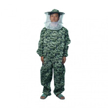 (L, Grey) Beekeeper Suit Multipurpose Protect Bee Keeper Outfit with Protective Round Veil Hood for Bee Factory