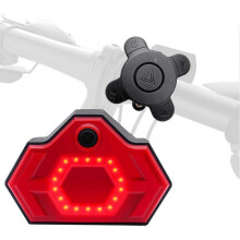 2-in-1 Bicycle Tail Light with Turn Signals and Dash Camera 1080P Loop Recording Bike Rearview DVR Recorder USB Rechargeable Cycling Safety Rear Light