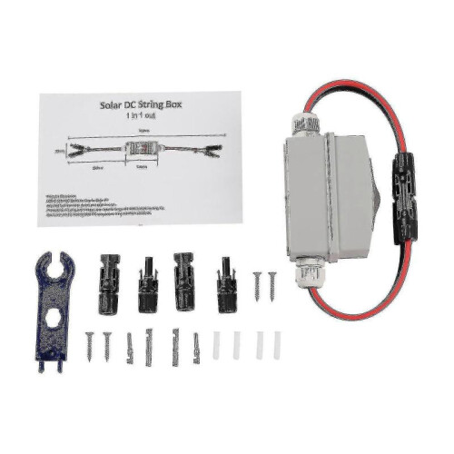 Circuit Breaker with Ip65 Distribution Box for Solar Panels 2