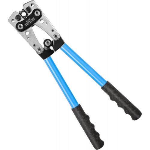 (Blue) Crimping Pliers 6-50 Mm End Sleeves Yellow-YKY416