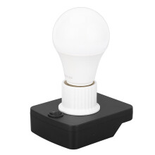 LED Bulb Arbeitslicht Portable 700LM 12 bis 60V 7W Cool White Lighting E27 Bulb Arbeitsleuchte für PARKSIDE X20V TEAM