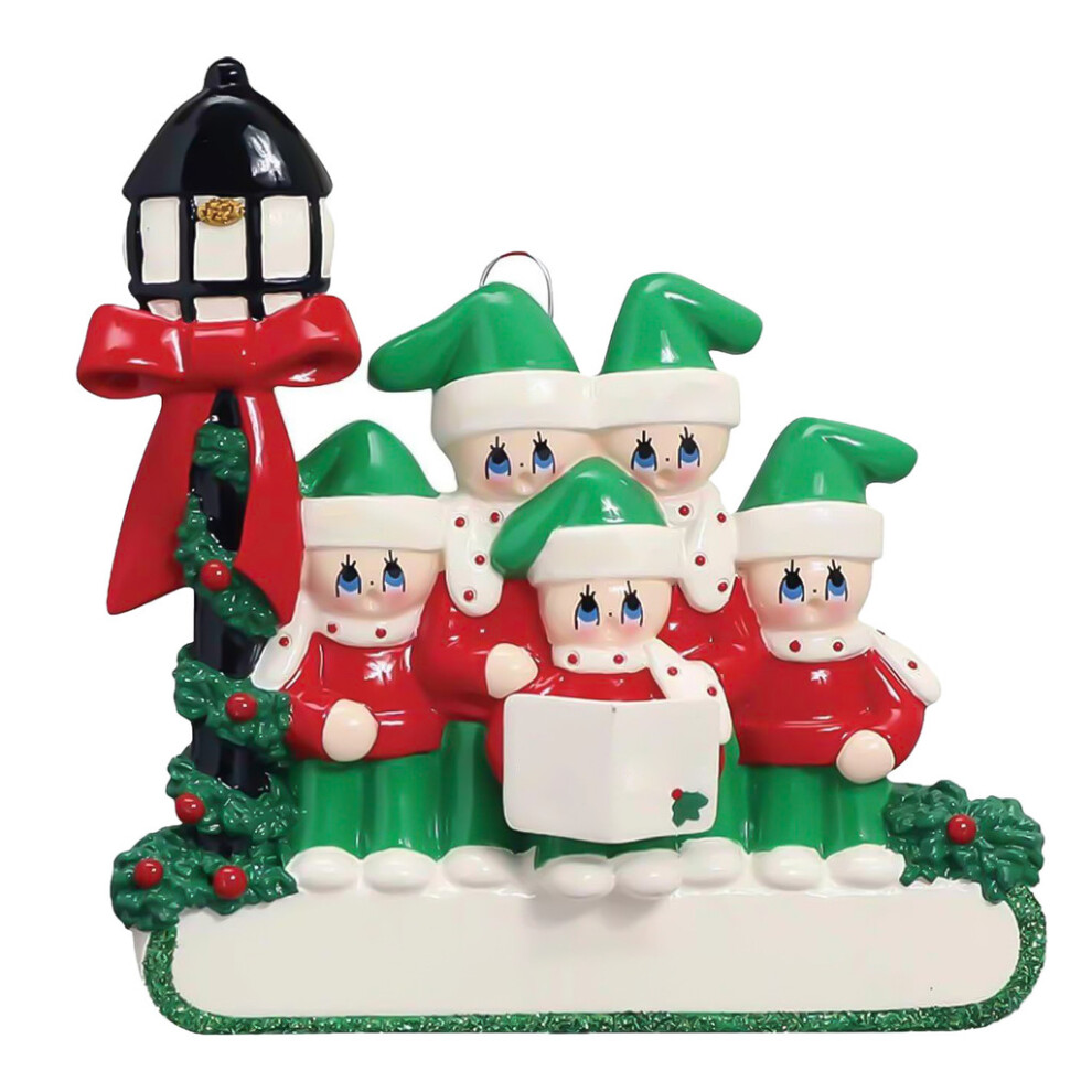 (Street Light 5 Resin) Beautifully Family Crafted Resin Christmas Hangings For Memorable Celebrations Seasonal-image-OPC-PJ9DJNP-NEW