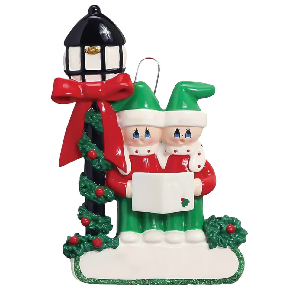 (Street Light 2 Resin) Beautifully Family Crafted Resin Christmas Hangings For Memorable Celebrations Seasonal-image-OPC-PJ9DJNK-NEW