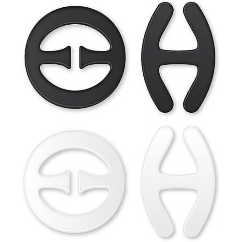 women's four-piece racerback bra clips