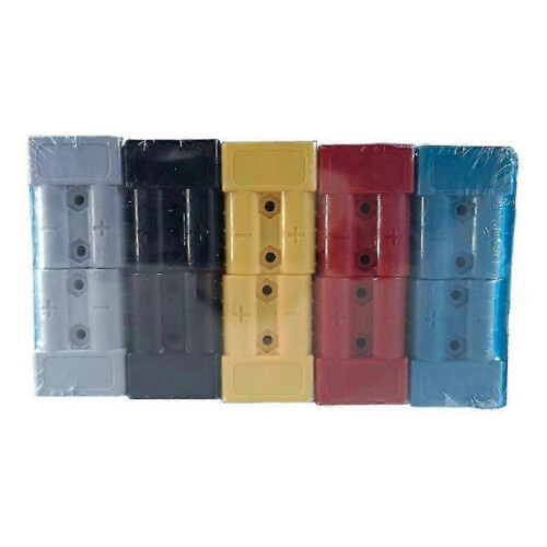 10pcs Anderson Style Plug Connector 50a with Anderson Handle Forklift Battery Charging Quick Connec 1