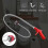1.3m ferret toilet drain unclog, hand crank unclog with eagle claw 2