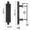 Barn Door Handle, Iding,heavy Duty Barn Door Handle, Pull Handle,iding Door Handle 2