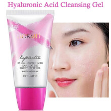 Exfoliating Gel Hyaluronic Acid Oil Control & Blackhead Removal Facial Cleaner
