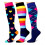 (L xl, 10) 3/5/6/7/8 Pairs Calf Shaping Compression Socks Elastic Sports Socks with Multi-patterns 5