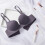 Female's Bra no Trace Wireless Gathered Lining Composition Spandex Lightweight Comfortable 4