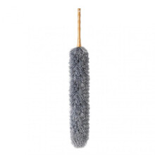 (Medium, Gray) Microfiber Duster Lightweight Duster Comfortable Grip with Bendable Head