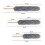 (Medium, Gray) Microfiber Duster Lightweight Duster Comfortable Grip with Bendable Head 4