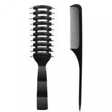 Men Rattail Comb Anti Static Heat Resistant Teasing Comb for Hair Combing Root Teasing