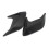(Silver) 2Pcs DIY Car Auto Decorative Side Vent Air Flow Guard Intake Stickers 4