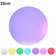 (25cm) Solar LED Light Ball Cordless Night Lights with Remote Control USB Rechargeable Pool Floating Orb
