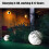 (25cm) Solar LED Light Ball Cordless Night Lights with Remote Control USB Rechargeable Pool Floating Orb 5