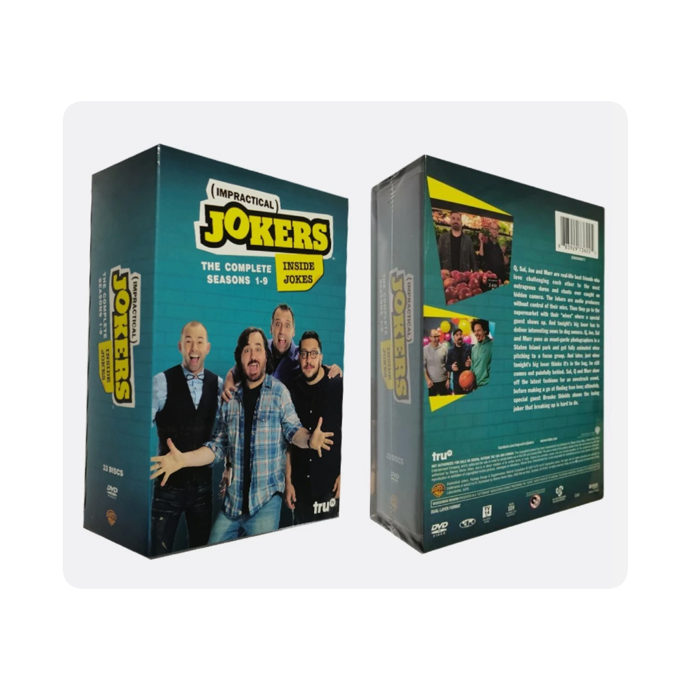 Impractical Jokers The Complete Series Season 1-9 (DVD 33-Disc Box)