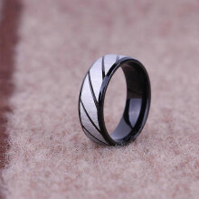 Fashion Men Stainless Steel Silicone Simple Bangle Cuff Bracelet Wristband Jewelry Gift