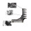 (7) Slicked-Back Professional Styling Comb Anti Static Hair Brush For Men 5