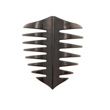 (12) Slicked-Back Professional Styling Comb Anti Static Hair Brush For Men