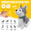 Electronic Robot Dog Sound Control Kids Plush Toy Interactive Bark Stand Walk 1