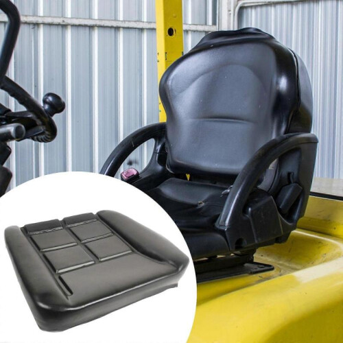 (43cmx40cm) Forklift Seat Cushion Universal Waterproof Skid Loader Seat for , Engineering 2