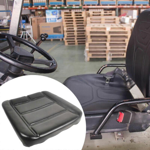 (43cmx38cm) Forklift Seat Cushion Universal Waterproof Skid Loader Seat for , Engineering 2