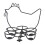 (Black) Egg Basket Display Tray Holder for Gathering Fresh Eggs Metal Egg Rack Storage for Kitchen 3