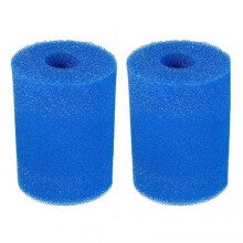 (2pcs Type II) Replacement Filter Cartridge Foam Type I/II/VI/D/H/S1/A/B Heavy Duty Pool Filter Sponge Reusable for Swimming Pool Spa
