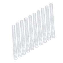 10 Pcs Binding Comb 19mm 30 Ring 150 Blatt Kapazität Kunststoff Comb Binding Spins für A4 B5 A5 Papier Transparent