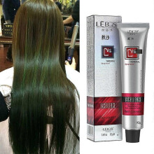 (Green Brown)1 Pcs Hair Tint Colorant Semi Permanent Long Lasing Hair Cream Color Dye Paint