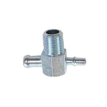 Intake Manifold Vacuum T Fitting 3/8" NPT to 1/4" 3/8" Nipple